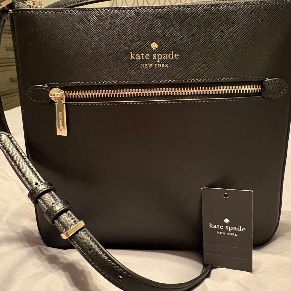 Kate Spade Sadie Black Large Crossbody - Picture 12 of 13